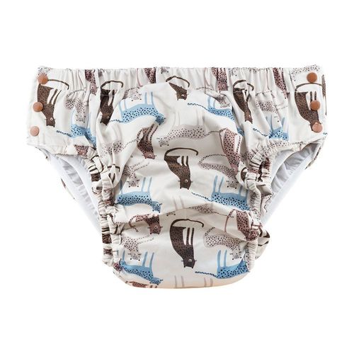 Waschbare Inkontinenzhose / Pants für Erwachsene 1 St, 1 stk, Blümchen