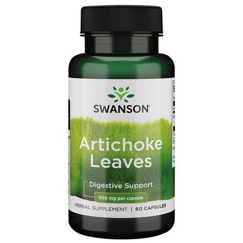 Swanson Artischockenblätter 500 mg 60 St, 60 stk, Swanson