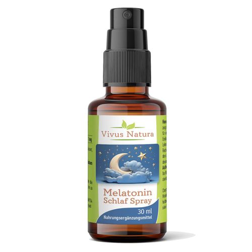 Vivus Natura Melatonin Schlaf Spray pflanzlich 30ml 30 ml, 30 ml, Vivus Natura