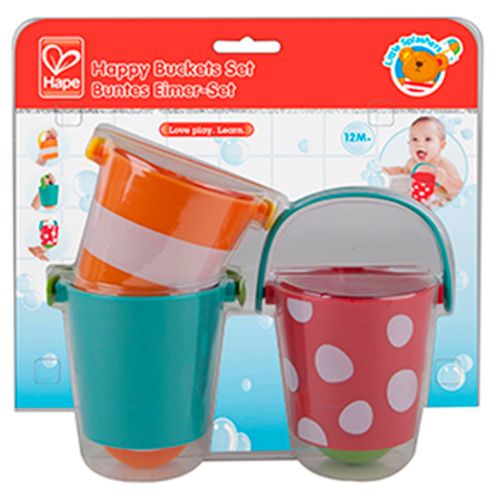 Hape Buntes Eimer-Set 1 St Set, 1 stk, Hape