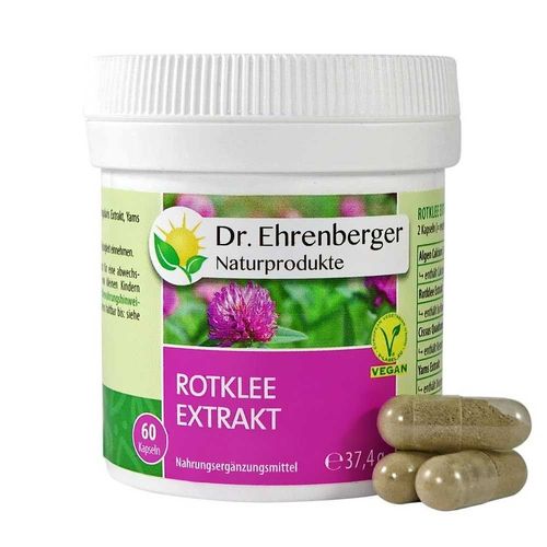 Dr. Ehrenberger Rotklee Extrakt Kapseln 60 St, 60 stk, Dr. Ehrenberger