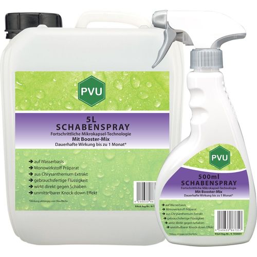 PVU Schabenspray 5 l Spray, 5 l, PVU