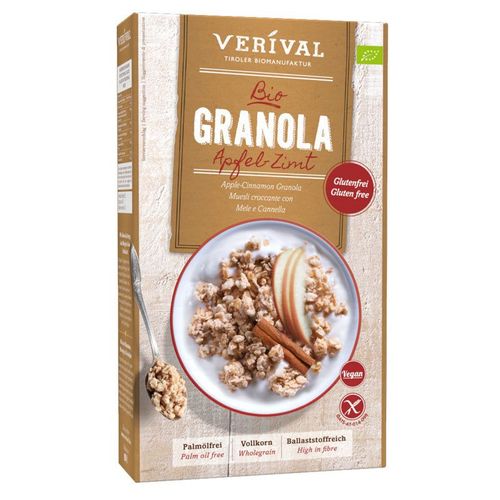 Verival Granola Apfel Zimt glutenfrei 325 g, 325 g, Verival