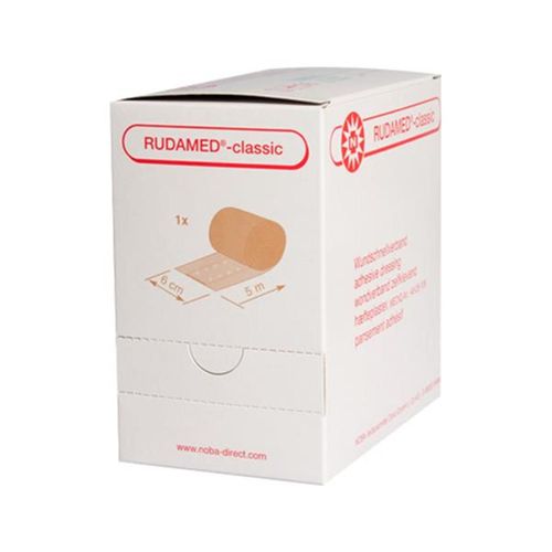 Noba Rudamed classic Wundpflaster 6 cm x 5 m 1 St, 1 stk, NOBAMED