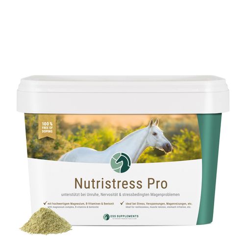 ESS Supplements Nutristress Pro - bei Unruhe & stressbedingten Magenproblemen dopingfrei 4000 g Pulver, 4000 g, ESS Supplements