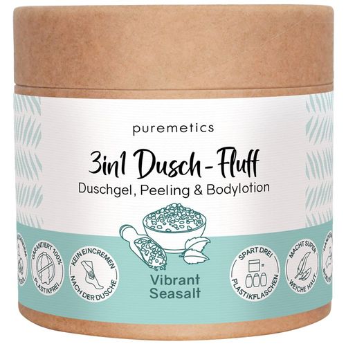 puremetics 3in1 Dusch-Fluff 'Vibrant Seasalt' 1 St Körperpflege, 1 stk, Puremetics