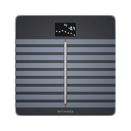 Withings Body Waage schwarz Wlan Bluetooth Gesamtkörperanalyse Appsteuerung 1 St, 1 stk, Withings