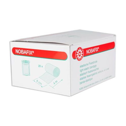 Noba Nobafix Fixierbinden einzeln in Folie 20 St&uuml;ck 4 m x 8 cm St, 20 stk, NOBAMED