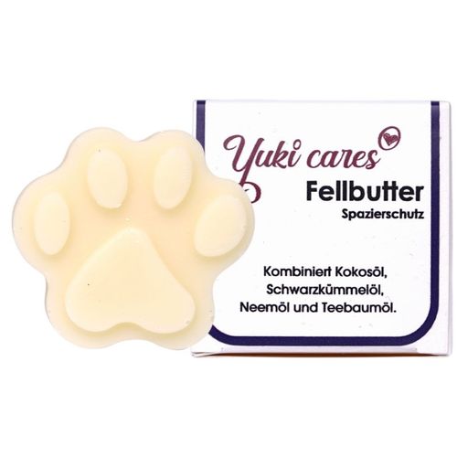 Yuki cares Fellbutter Spazierschutz gegen Zecken 12 g Pflegebalsam, 12 g, Yuki cares