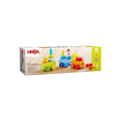 Haba Spielzeug-Lokomotive Entdeckerzug Farbkringel 1 St, 1 stk, HABA