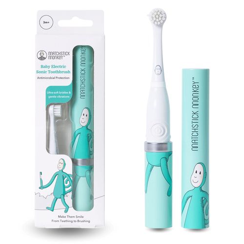Matchstick Monkey Baby Elektrische Schallzahnb&uuml;rste 1 St, 1 stk, Matchstick Monkey