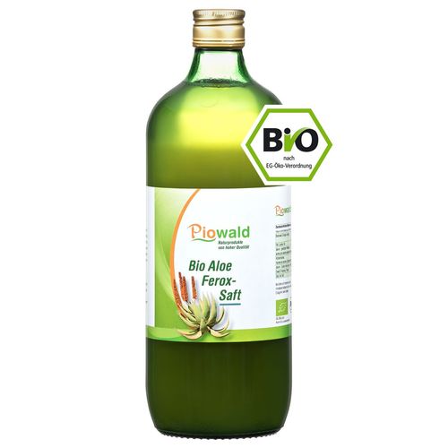 Piowald BIO Aloe Ferox Saft 1 l, 1 l, Piowald