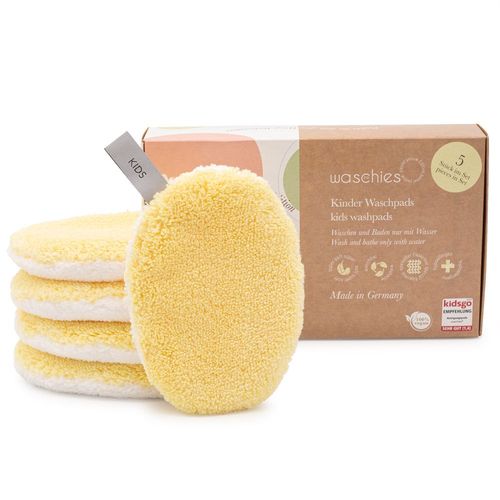 waschies supersofte Waschpads für Babys & Kinder 5er Set Pastel Edition 5 St, 5 stk, waschies
