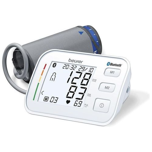 Beurer Oberarm-Blutdruckmessgerät BM 57 mit Bluetooth 1 St Kombipackung, 1 stk, beurer