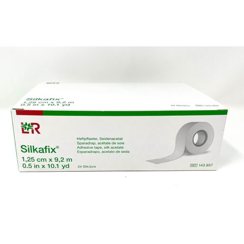 Silkafix Heftpflaster 1.25cm x 9.2m 24 St, 24 stk, Lohmann & Rauscher