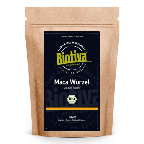 Biotiva Maca Pulver Bio 100 g, 100 g, Biotiva