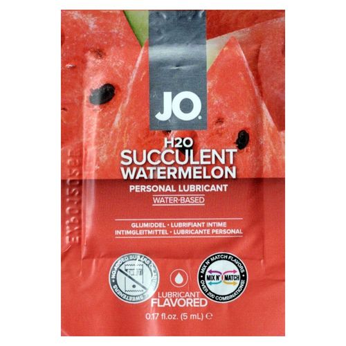 System JO *H2O Succulent Watermelon* 0,005 l Gleitmittel, 0,005 l, System JO