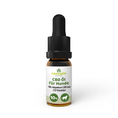 Cannalin - CBD Öl für Hunde mit Lachsöl 10% 10 ml, 10 ml, Cannalin