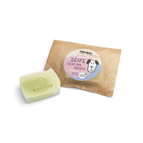napani - Hunde Seife 'clean me tender' 80 g, 80 g, Napani