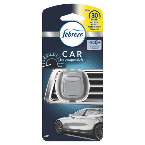 Febreze Auto Lufterfrischer Starterset Neuwagenduft 2 ml, 2 ml, Febreze