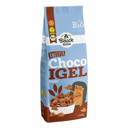 Bauck - Knusper Choco Hafer Igel 225 g, 225 g, Bauckhof