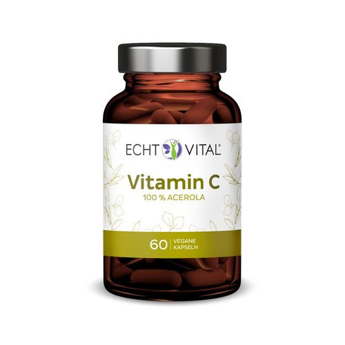 Echt Vital Vitamin C Kapseln 60 St, 60 stk, Echt Vital