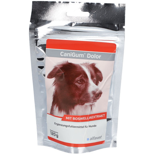 Canigum Dolor Erg.Futterm.Kautabletten f.Hunde 120 g Kautabletten, 120 g, CaniGum