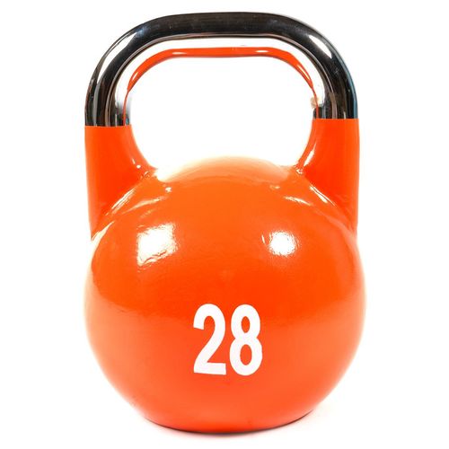Wettkampf-Kettlebell aus Gusseisen mit aufgemaltem Logo 1 St, 1 stk, GladiatorFit