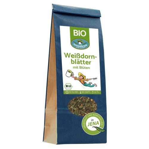 Peppermintman Weißdornblätter mit Blüten, Bio 30 g Tee, 30 g, PeppermintMan