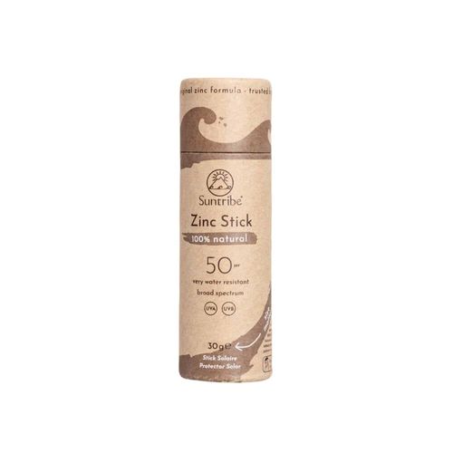 Suntribe Bio Sonnenstift mit Zink LSF 50 Getönt 30 g, 30 g, Suntribe