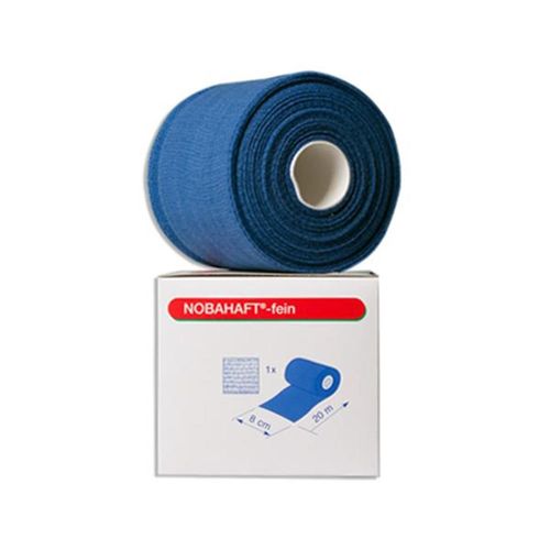 Noba Nobahaft Fein kohäsive Fixierbinde 20 m x 6 cm blau 1 St, 1 stk, NOBAMED