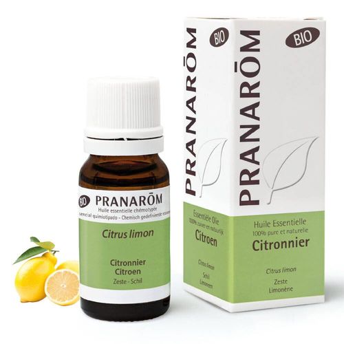 Pranarom Citroen-Citrus Naturel 10 ml Bio Ätherisches Öl, 10 ml, PRANAROM