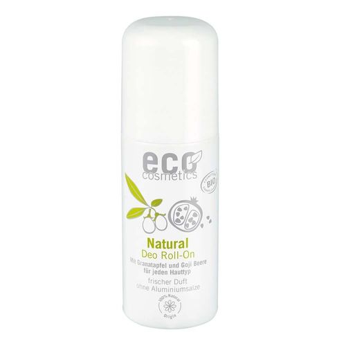 eco cosmetics Deo Roll-On Fresh 50ml 50 ml Flüssigkeit, 50 ml, eco cosmetics