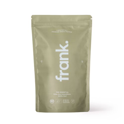 frank. The Essential - Premium Vegan Protein 500 g Pulver, 500 g, frank.