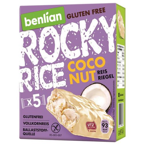 Benlian Rocky Rice Coconut glutenfrei 90 g, 90 g, Benlian