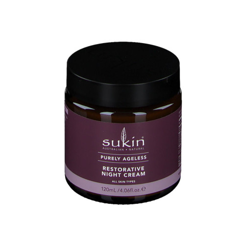 Sukin Purely Ageless restorative night Cream 120 ml Nachtcreme, 120 ml, sukin