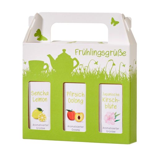 Rauf Tee Grüntee-Sortiment Frühlingsgrüße 0,15 kg, 0,15 kg, Rauf Tee