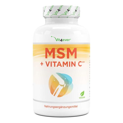 vit4ever MSM + Vitamin C 378 g Tabletten, 378 g, vit4ever