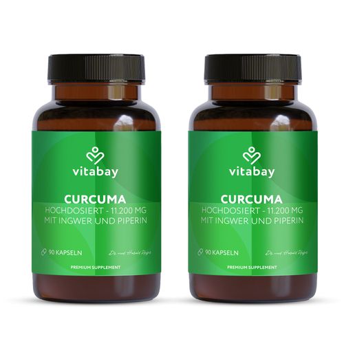 Vitabay Curcuma Extrakt 180 St Set, 180 stk, Vitabay