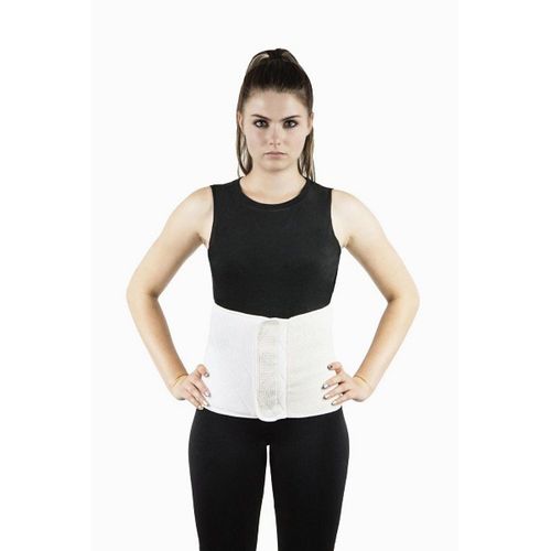 Antar Bauchbandage weiß mit Klettverschluss zur Stärkung der Bauchmuskulatur 99 St, 99 stk, Antar