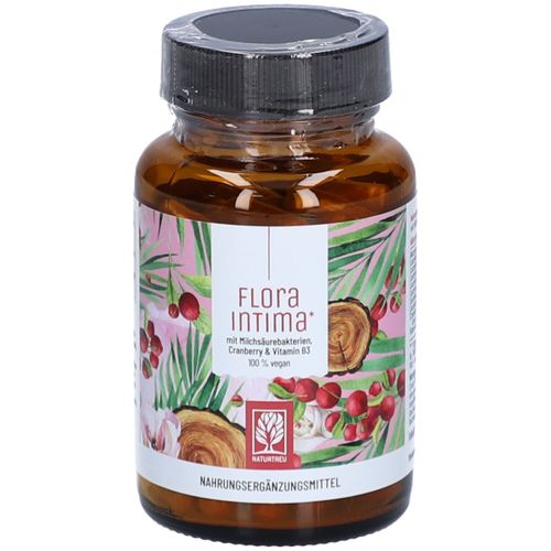 Milchs&auml;urebakterien mit Cranberry & Vitamin B3 - Floraintima Naturtreu&reg; 31,2 g Kapseln, 31,2 g, NATURTREU