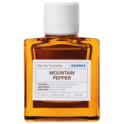 Korres Eau de Toilette für Ihn Mountain Pepper 50 ml, 50 ml, KORRES