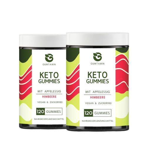 Keto Gummies mit Apfelessig | Gumtamin 240 St Gummibärchen, 240 stk, Gumtamin
