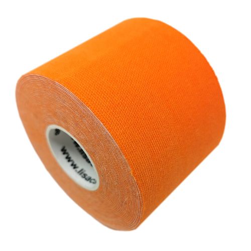 LisaCare Kinesiologie Tape - Orange 5cm x 5m 1 St Bandage(s), 1 stk, LisaCare