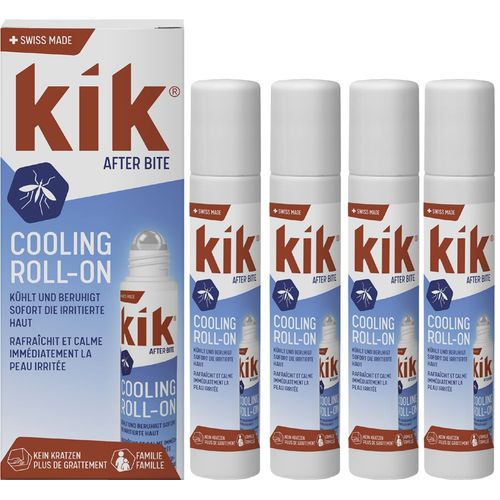 KIK After Bite Roll on nach Mückenstichen 4 St Roll-On, 4 stk, KIK