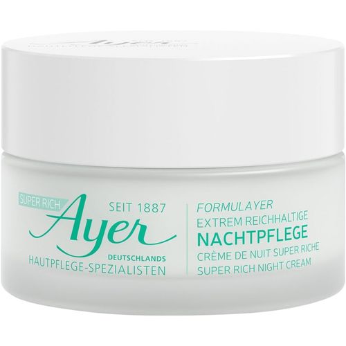 Ayer - Super Rich Night Cream Nachtcreme 50 ml Damen, 50 ml, Ayer