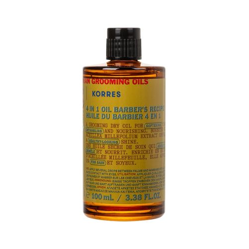 KORRES - ATHENIAN GROOMING 4-in-1 Männer Pflegeöl Bartpflege 100 ml Herren, 100 ml, Korres