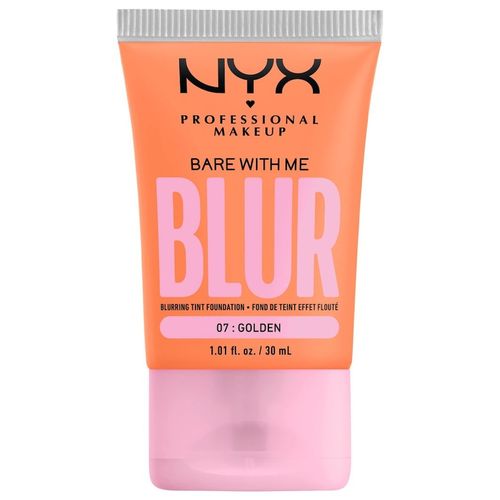 NYX Professional Makeup - Bare With Me Blur Skin Tint Foundation 30 ml 07 - Golden, 30 ml, NYX Professional Makeup