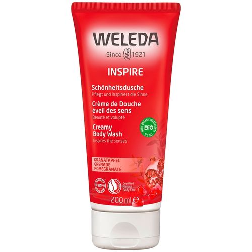 Weleda - Inspire Granatapfel Schönheitsdusche Duschgel 200 ml, 200 ml, Weleda
