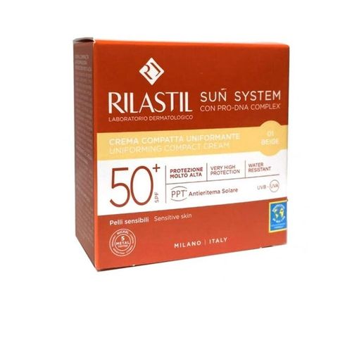 Rilastil - Sun System SPF50+ Grundierung Foundation 10 g, 10 g, Rilastil
